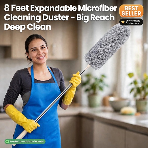 8 Feet Expandable MicroFiber Cleaning Duster
