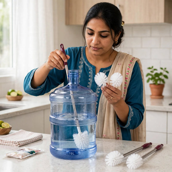 19L Water Bottle Cleaning Brush & FREE Bottle Lifter
